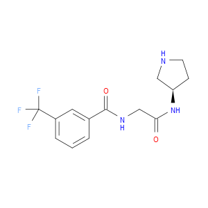(R)-N-(2-OXO-2-(PYRROLIDIN-3-YLAMINO)ETHYL)-3-(TRIFLUOROMETHYL)BENZAMIDE