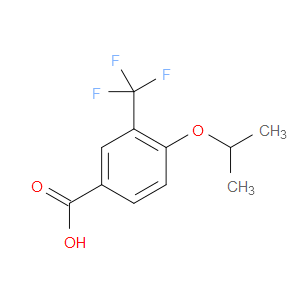 4-ISOPROPOXY-3-(TRIFLUOROMETHYL)BENZOIC ACID