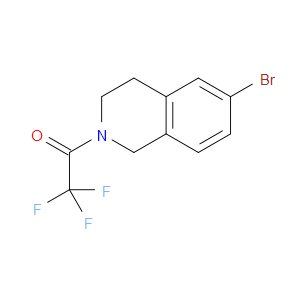 1-(6-BROMO-3,4-DIHYDRO-2(1H)-ISOQUINOLINYL)-2,2,2-TRIFLUORO-ETHANONE