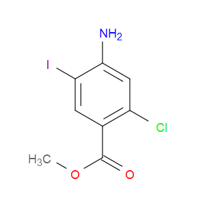 METHYL 4-AMINO-2-CHLORO-5-IODOBENZOATE