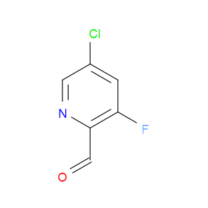 5-CHLORO-3-FLUOROPICOLINALDEHYDE