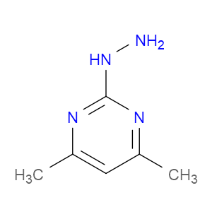 2-HYDRAZINO-4,6-DIMETHYLPYRIMIDINE - Click Image to Close