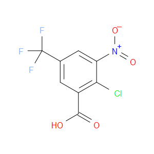 2-CHLORO-3-NITRO-5-(TRIFLUOROMETHYL)BENZOIC ACID - Click Image to Close