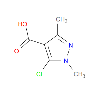 5-CHLORO-1,3-DIMETHYL-1H-PYRAZOLE-4-CARBOXYLIC ACID - Click Image to Close