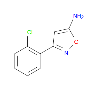3-(2-CHLOROPHENYL)ISOXAZOL-5-AMINE