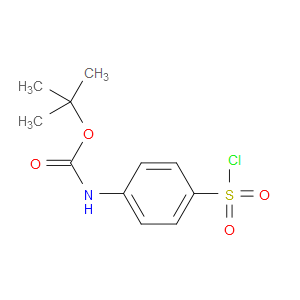 TERT-BUTYL (4-(CHLOROSULFONYL)PHENYL)CARBAMATE