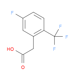 5-FLUORO-2-(TRIFLUOROMETHYL)PHENYLACETIC ACID - Click Image to Close