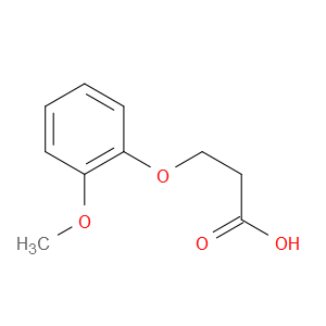 3-(2-METHOXYPHENOXY)PROPANOIC ACID