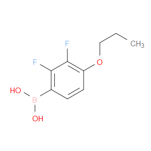 (2,3-DIFLUORO-4-PROPOXYPHENYL)BORONIC ACID
