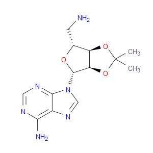 5'-AMINO-5'-DEOXY-2',3'-O-(1-METHYLETHYLIDENE)-ADENOSINE - Click Image to Close
