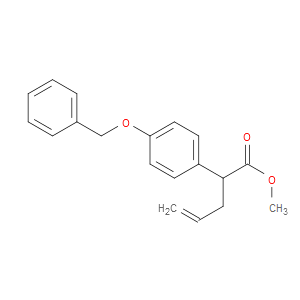METHYL 2-(4-(BENZYLOXY)PHENYL)PENT-4-ENOATE - Click Image to Close