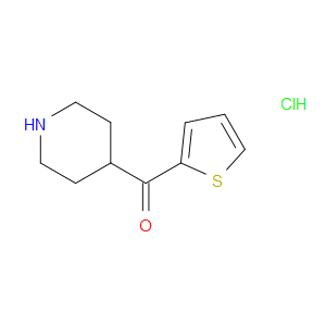 PIPERIDIN-4-YL(THIOPHEN-2-YL)METHANONE HYDROCHLORIDE