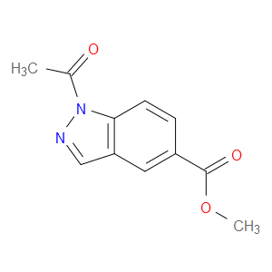 METHYL 1-ACETYL-1H-INDAZOLE-5-CARBOXYLATE - Click Image to Close