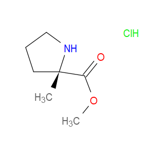 METHYL (2S)-2-METHYLPYRROLIDINE-2-CARBOXYLATE HYDROCHLORIDE - Click Image to Close