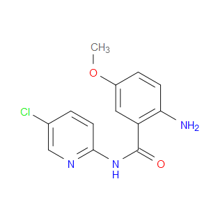 2-AMINO-N-(5-CHLOROPYRIDIN-2-YL)-5-METHOXYBENZAMIDE - Click Image to Close