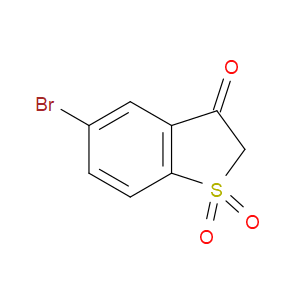 5-BROMOBENZO[B]THIOPHEN-3(2H)-ONE 1,1-DIOXIDE