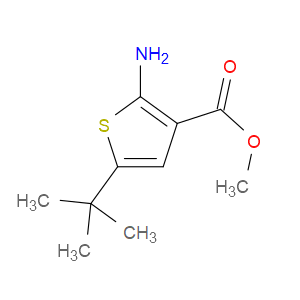 METHYL 2-AMINO-5-TERT-BUTYLTHIOPHENE-3-CARBOXYLATE - Click Image to Close