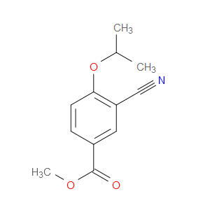 METHYL 3-CYANO-4-ISOPROPOXYBENZOATE - Click Image to Close