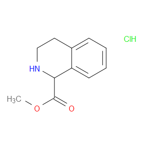 METHYL 1,2,3,4-TETRAHYDROISOQUINOLINE-1-CARBOXYLATE HYDROCHLORIDE - Click Image to Close