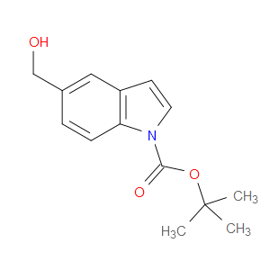 TERT-BUTYL 5-(HYDROXYMETHYL)-1H-INDOLE-1-CARBOXYLATE - Click Image to Close