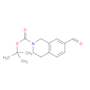 TERT-BUTYL 7-FORMYL-3,4-DIHYDROISOQUINOLINE-2(1H)-CARBOXYLATE