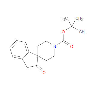 TERT-BUTYL 2-OXO-2,3-DIHYDROSPIRO[INDENE-1,4'-PIPERIDINE]-1'-CARBOXYLATE