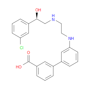 (R)-3'-((2-((2-(3-CHLOROPHENYL)-2-HYDROXYETHYL)AMINO)ETHYL)AMINO)-[1,1'-BIPHENYL]-3-CARBOXYLIC ACID