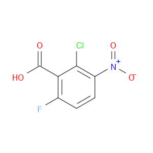 2-CHLORO-6-FLUORO-3-NITROBENZOIC ACID