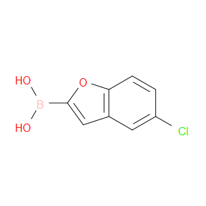 (5-CHLOROBENZOFURAN-2-YL)BORONIC ACID - Click Image to Close