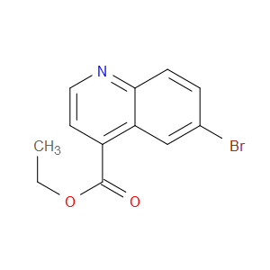 ETHYL 6-BROMOQUINOLINE-4-CARBOXYLATE - Click Image to Close