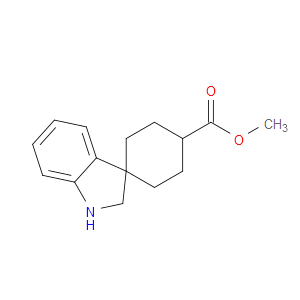 METHYL SPIRO[CYCLOHEXANE-1,3'-INDOLINE]-4-CARBOXYLATE - Click Image to Close
