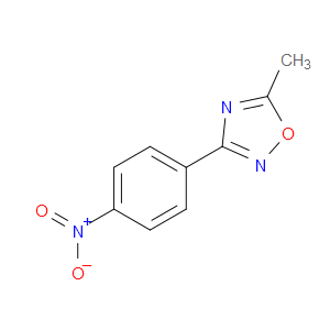 5-METHYL-3-(4-NITROPHENYL)-1,2,4-OXADIAZOLE