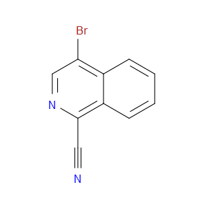 4-BROMOISOQUINOLINE-1-CARBONITRILE - Click Image to Close