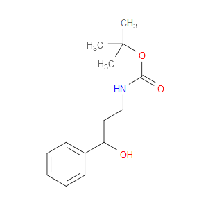 TERT-BUTYL (3-HYDROXY-3-PHENYLPROPYL)CARBAMATE