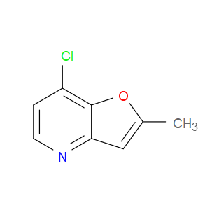 7-CHLORO-2-METHYLFURO[3,2-B]PYRIDINE