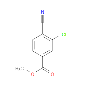 METHYL 3-CHLORO-4-CYANOBENZOATE