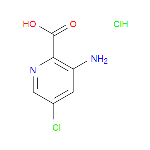 3-AMINO-5-CHLOROPYRIDINE-2-CARBOXYLIC ACID HYDROCHLORIDE