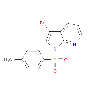 3-BROMO-1-TOSYL-1H-PYRROLO[2,3-B]PYRIDINE - Click Image to Close