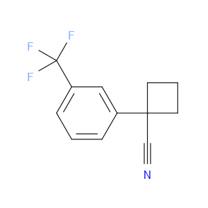 1-(3-(TRIFLUOROMETHYL)PHENYL)CYCLOBUTANECARBONITRILE - Click Image to Close