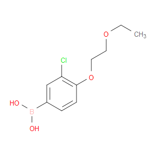 (3-CHLORO-4-(2-ETHOXYETHOXY)PHENYL)BORONIC ACID