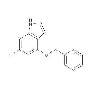 4-(BENZYLOXY)-6-FLUORO-1H-INDOLE