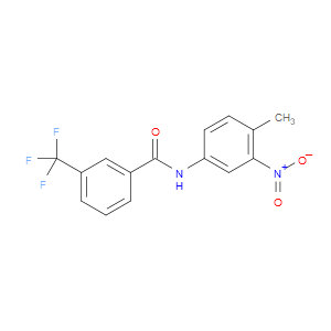 N-(4-METHYL-3-NITROPHENYL)-3-(TRIFLUOROMETHYL)BENZAMIDE