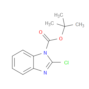 TERT-BUTYL 2-CHLORO-1H-BENZO[D]IMIDAZOLE-1-CARBOXYLATE