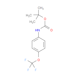 TERT-BUTYL 4-(TRIFLUOROMETHOXY)PHENYLCARBAMATE