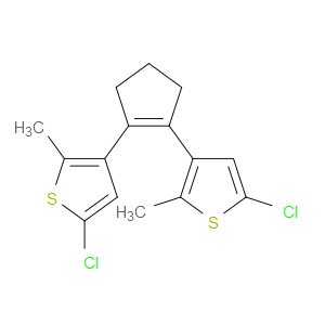 5-CHLORO-3-[2-(5-CHLORO-2-METHYLTHIEN-3-YL)CYCLOPENT-1-EN-1-YL]-2-METHYLTHIOPHENE - Click Image to Close
