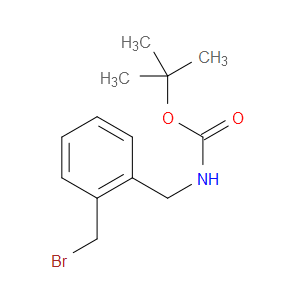 TERT-BUTYL 2-(BROMOMETHYL)BENZYLCARBAMATE - Click Image to Close