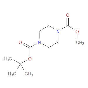 1-TERT-BUTYL 4-METHYL PIPERAZINE-1,4-DICARBOXYLATE - Click Image to Close