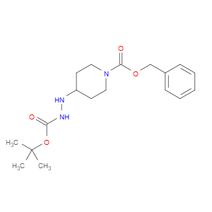 BENZYL 4-(2-(TERT-BUTOXYCARBONYL)HYDRAZINYL)PIPERIDINE-1-CARBOXYLATE