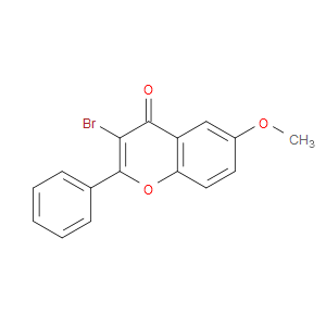 3-BROMO-6-METHOXY-2-PHENYL-4H-CHROMEN-4-ONE