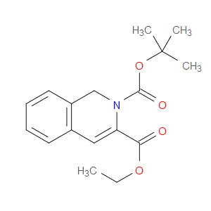 2-TERT-BUTYL 3-ETHYL 1,2-DIHYDROISOQUINOLINE-2,3-DICARBOXYLATE